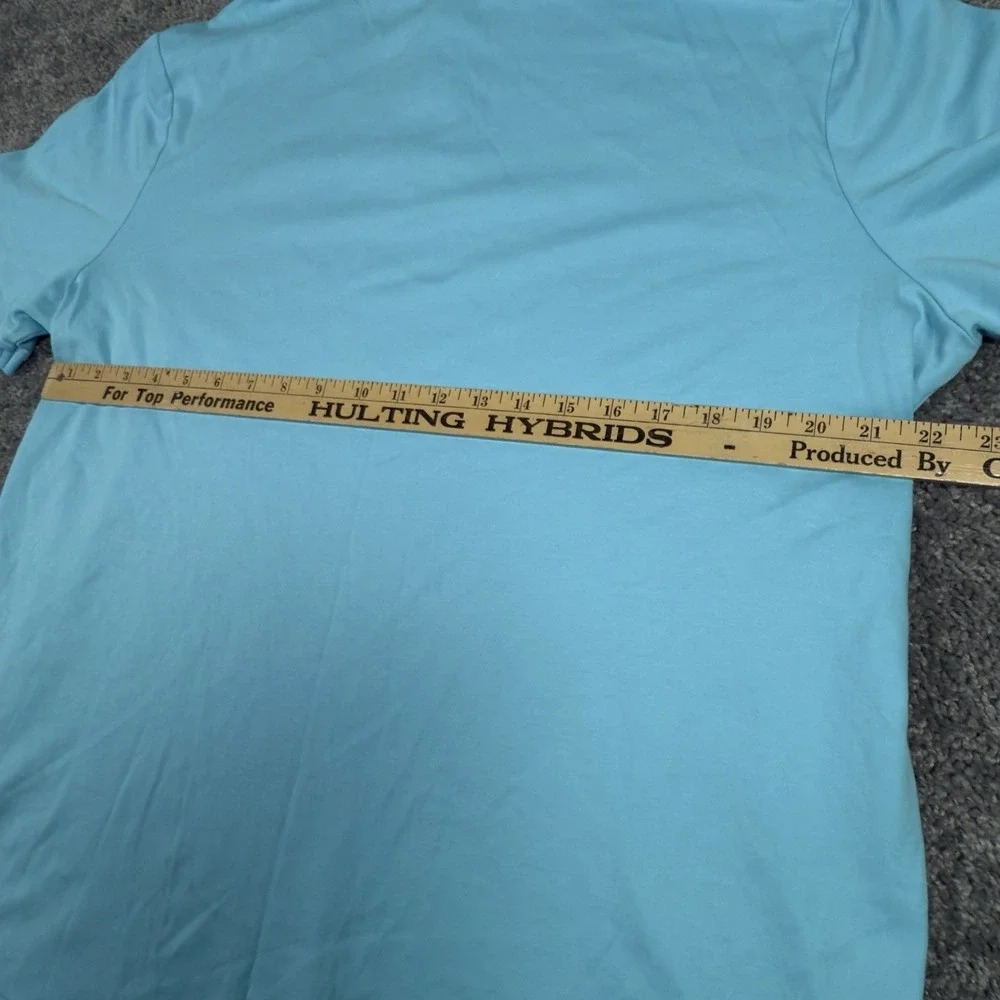Polo Ralph Lauren Polo Shirt Mens XL Light Blue Flesh Pony Casual Short Sleeve